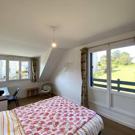 Bel Renove Avec Vue A Tregastel, Proche - Fr-1-368-462 アパート *